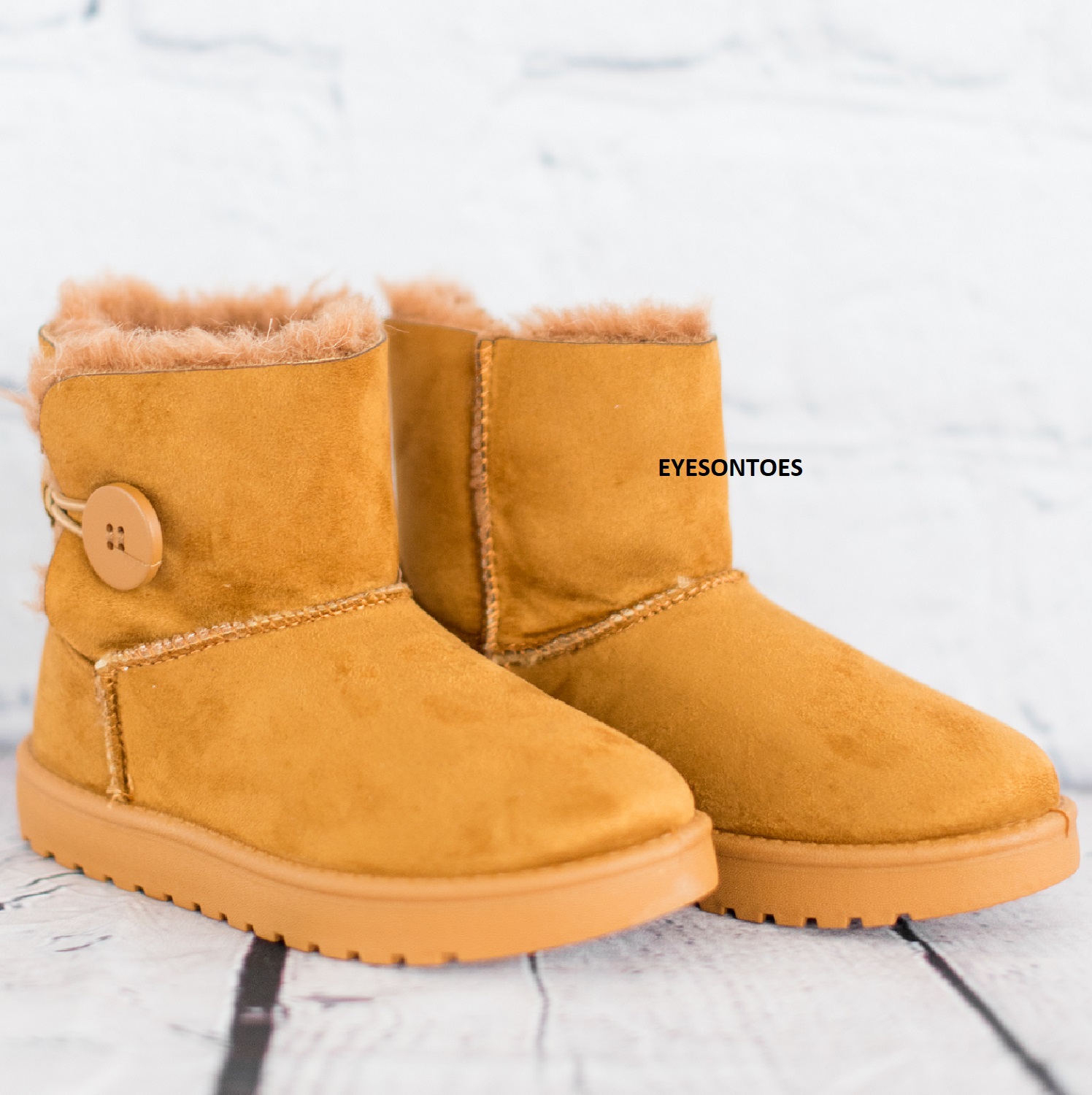Stivaletti Chelsea bimbo - Giallo acceso | Paris